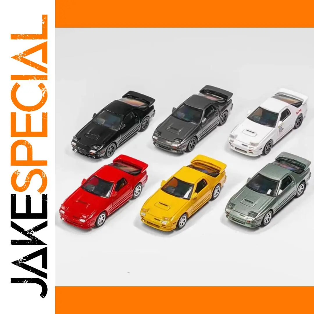 Mazda FC3S Diecast Model 1:87 Scale Collectible 1 Mazda FC3S Diecast Model 1:87 Scale Collectible