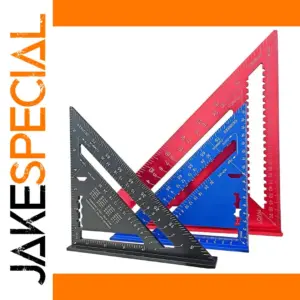 7-Inch Aluminum Alloy Triangle Ruler Tool