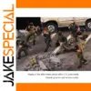 72-Piece Private Security Team Model Set