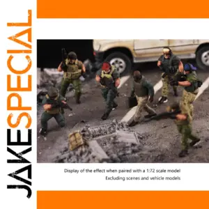 72-Piece Private Security Team Model Set