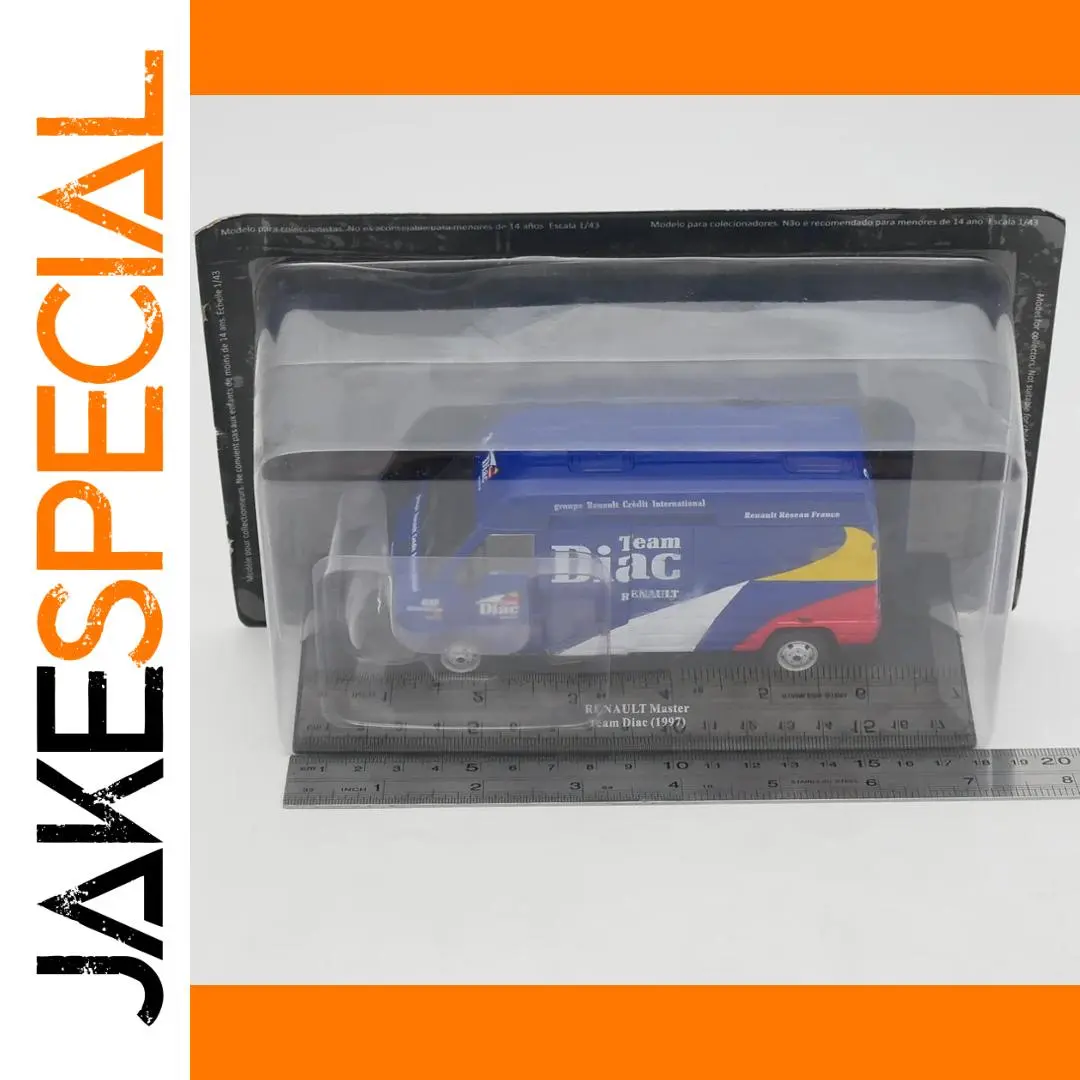 Renault Master Team Diac 1:43 Scale Model 1 Renault Master Team Diac 1:43 Scale Model