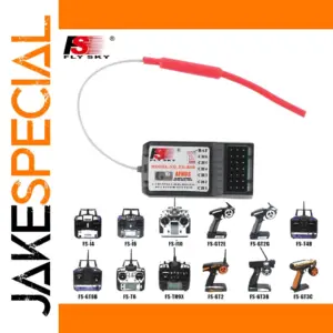 FlySky FS-R6B 6CH RC Receiver for Vehicles