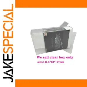 Clear PS5 FF7 Rebirth Deluxe Collectible Display Box