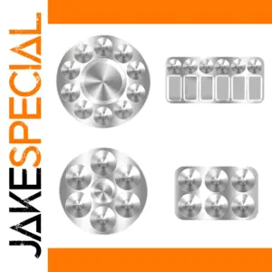 Reusable Aluminum Paint Tray Palette Set