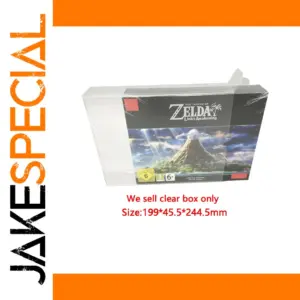 Clear Protective PET Cover for Switch NS Zelda Link's Awakening EU