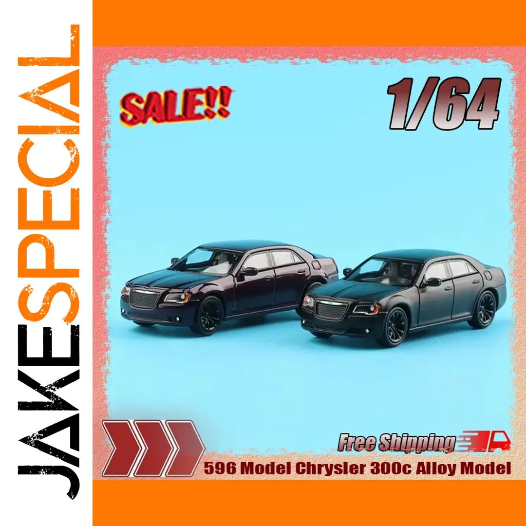 596 Model 1:64 Chrysler 300c Alloy Diecast Car 1 596 Model 1:64 Chrysler 300c Alloy Diecast Car