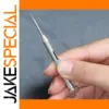 Titanium Alloy Push-Pull Toothpick & Holder Set