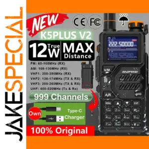 Baofeng UV-K5 Plus 12W Dual Band Walkie Talkie