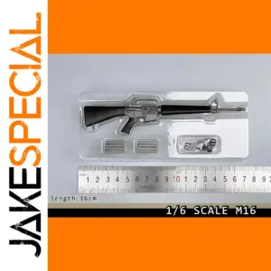 1/6 Scale M16 Rifle Model with 2 Magazines