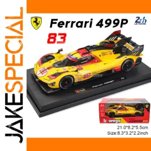 2024 Ferrari 499P LMH 1:24 Die-Cast Model Car