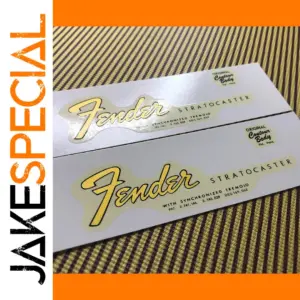 Fender Stratocaster Headstock Decal Set of 2