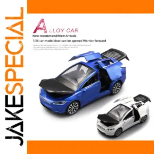 1:36 Tesla Alloy Diecast Pull Back Car