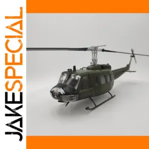Military Diecast UH-1H Huey Helicopter Model