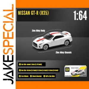 CCA 1/64 Nissan GT-R R35 Miniature Model Car