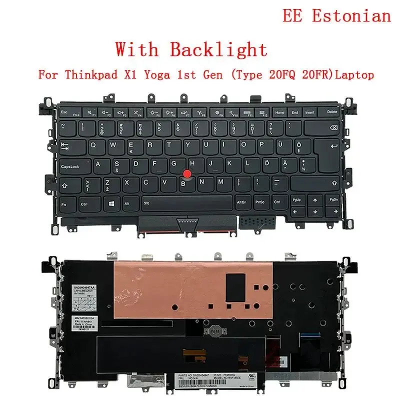Backlit Keyboard for Lenovo X1 Yoga 1st Gen 14 Backlit Keyboard for Lenovo X1 Yoga 1st Gen - Image 14