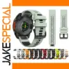 Two-Tone Silicone Strap for Garmin Watches