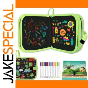 Erasable Doodle Book with 12 Pens