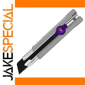 Retractable Utility Knife with 25mm SK5 Blade