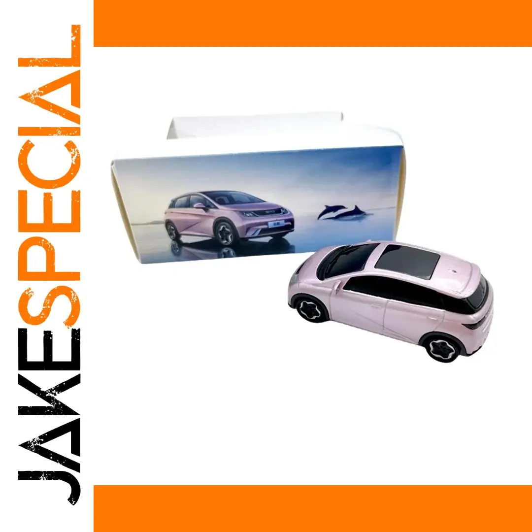 Pink Diecast Mini Dolphin Model 1/64 Collection 1 Pink Diecast Mini Dolphin Model 1/64 Collection