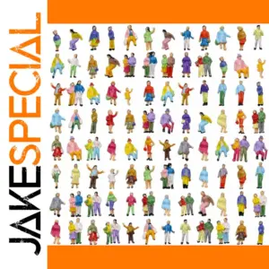 Evemodel P200W 100pcs Z Scale Miniature Figures
