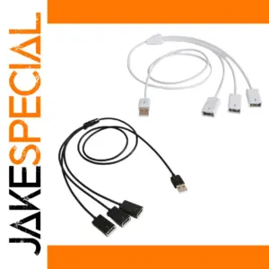 3 In 1 USB Splitter Cable Adapter