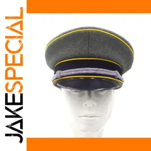 WWII German Officer Cap M43 Wool Visor Hat