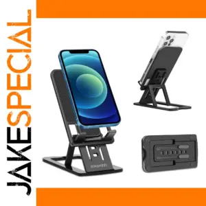 Adjustable Folding Desktop Holder for 12-Inch Devices