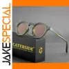 Vintage Circular Polarized Sunglasses UV400 for Men and Women