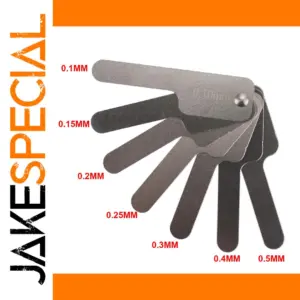 Dental Interproximal Reduction Gauge Ruler Set