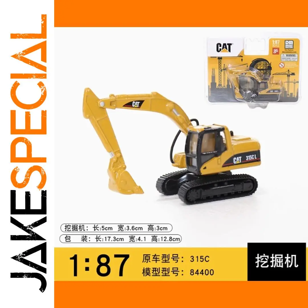 1:87 Scale Cat Wheel Loader Model Toys 1 1:87 Scale Cat Wheel Loader Model Toys