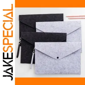 A4 Felt Document Folder with Buckle