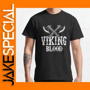 Norse Viking Raven T-Shirt for Men Large