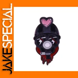 My Bloody Valentine Miner Helmet Brooch Pin