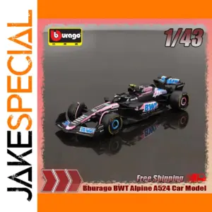 Bburago BWT Alpine A524 F1 Diecast Model 1:43