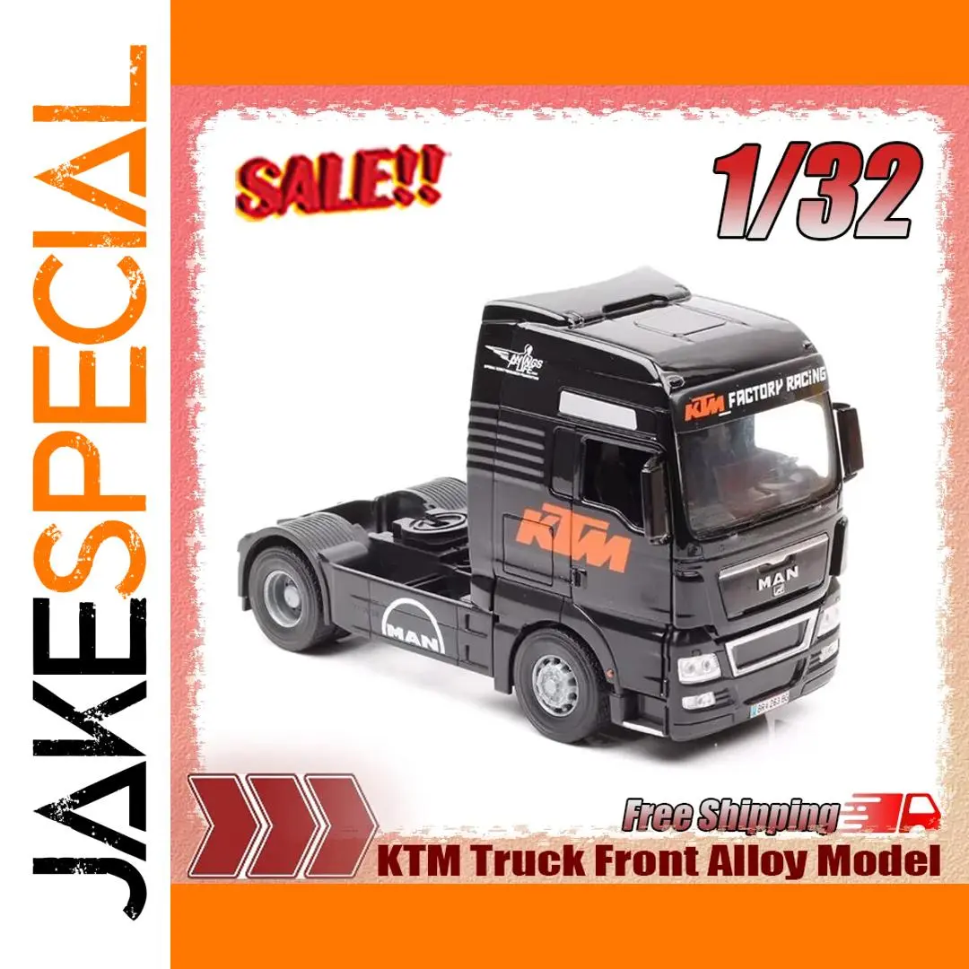 KTM Truck Front Alloy Diecast Model 1:32 1 KTM Truck Front Alloy Diecast Model 1:32