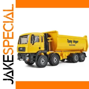 KAIDIWEI Yellow Tipping Wagon Truck Model