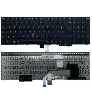 French AZERTY Keyboard for Lenovo Thinkpad E570 11 4a207fd2 no logo