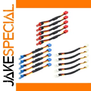 5PCS 3Pin CPU Fan Speed Reduction Cable Set