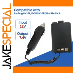 BAOFENG UV-5R Car Battery Eliminator Charger