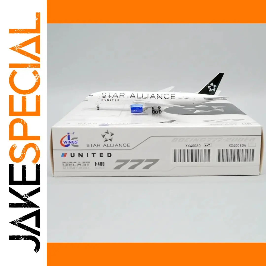 Diecast B777-200ER STAR ALLIANCE Model Plane 1 Diecast B777-200ER STAR ALLIANCE Model Plane