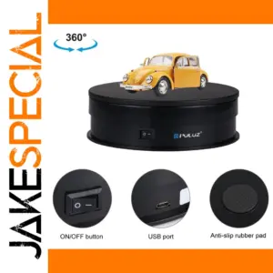 USB Electric Rotating Turntable Display Stand