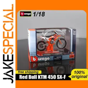 Red Bull KTM Dakar Rally Moto Diecast Model