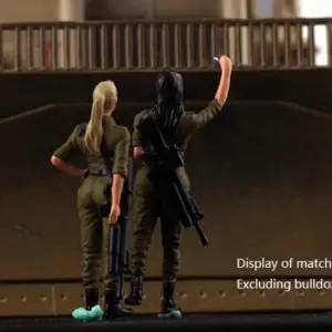 1/72 Israeli Female Soldier Model Set (2pcs) 9 4ae340fa upscaled