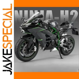 1:9 Kawasaki Ninja H2 Diecast Motorcycle Model