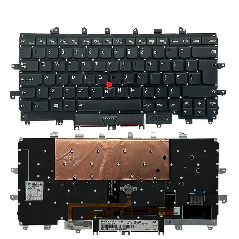 Lenovo Thinkpad X1 Carbon 4th Gen Keyboard 2 Lenovo Thinkpad X1 Carbon 4th Gen Keyboard - Image 2