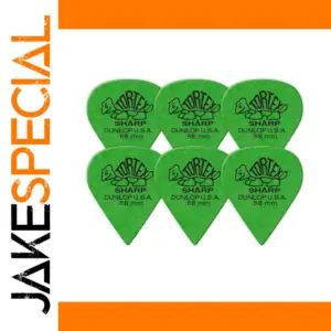 Dunlop Tortex SHARP Guitar Picks 0.88mm Set