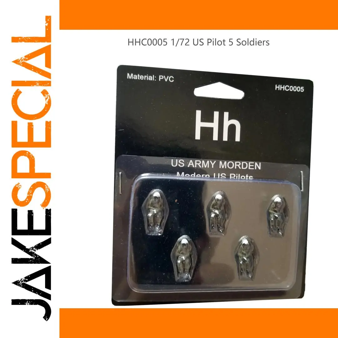 US Pilot Soldier Set 1/72 Scale (5 pcs) 1 US Pilot Soldier Set 1/72 Scale (5 pcs)