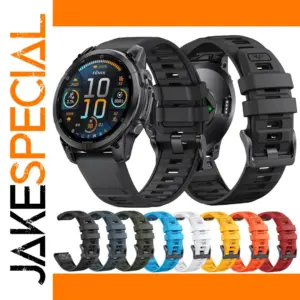 Garmin Fenix 8 Silicone Strap 22mm 26mm