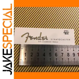 3 Pack Fender Stratocaster Headstock Decals