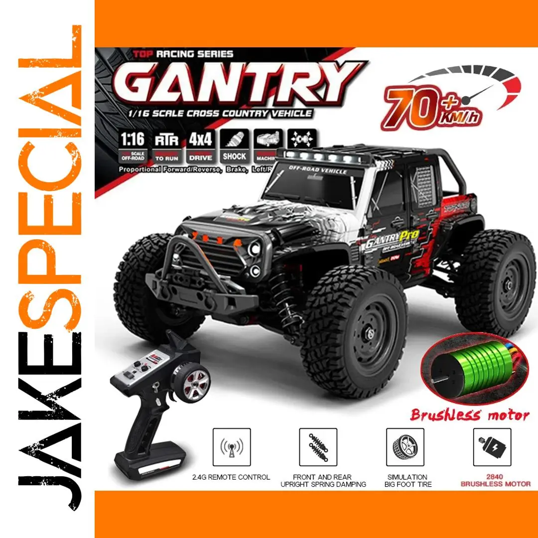 16103PRO 2.4GHz Brushless RC Car 70KM/H 1 16103PRO 2.4GHz Brushless RC Car 70KM/H